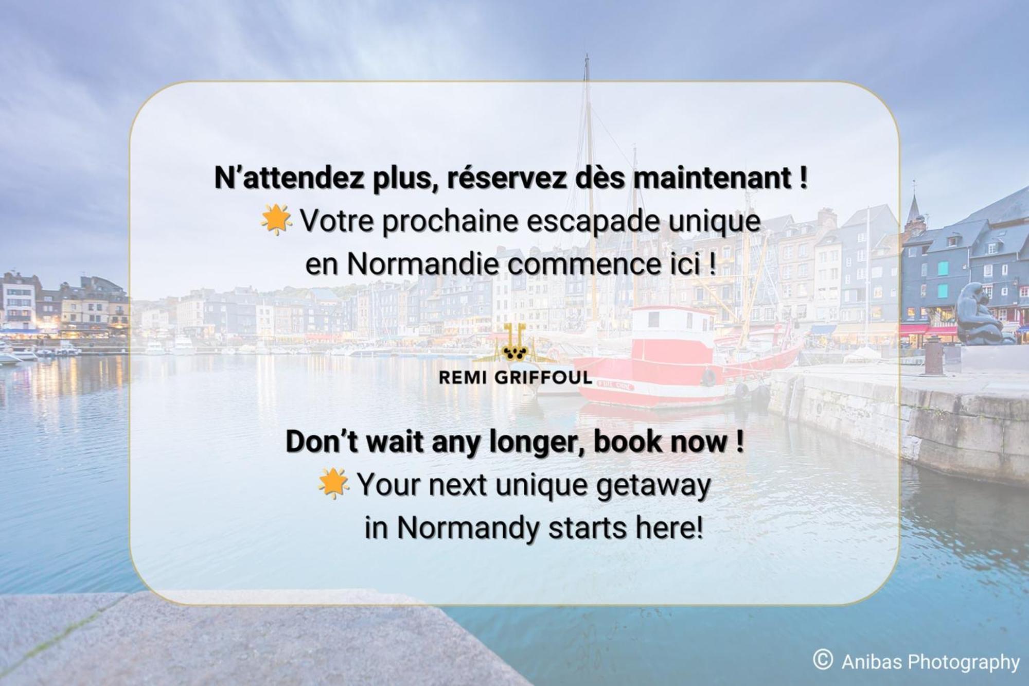 La Maison D'Etienne Renovated In 2025! City Center 4 Guests オンフルール エクステリア 写真
